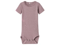Name It bodysuit elderberry melange